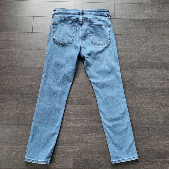 Uniqlo High Rise Straight Leg Denim Jeans - Picture 4 of 8